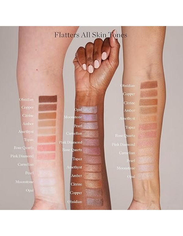 Ogee Volumizing Mascara & Face Stick Trio Bundle - Organic Black Mascara with Golden Contour Collection