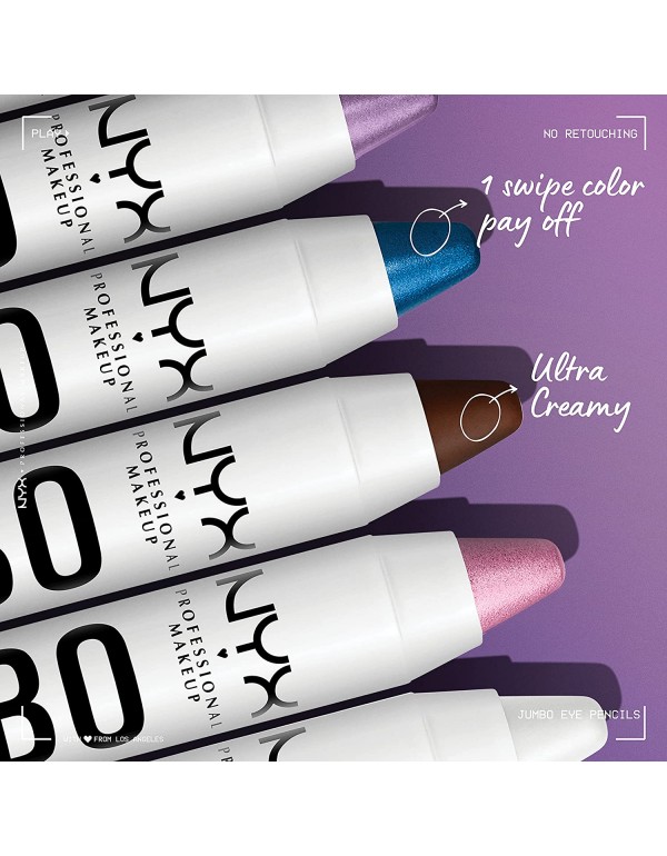 NYX PROFESSIONAL MAKEUP Jumbo Eye Pencil, Eyeshadow & Eyeliner Pencil - Milk