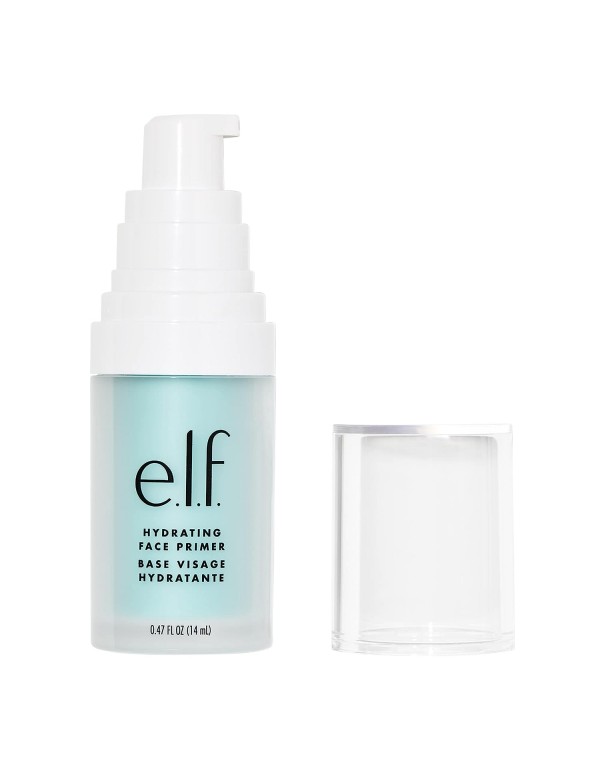 e.l.f. Hydrating Face Primer, Makeup Primer For Flawless, Smooth Skin & Long-Lasting Makeup, Fills In Pores & Fine Lines, Vegan & Cruelty-free, Small