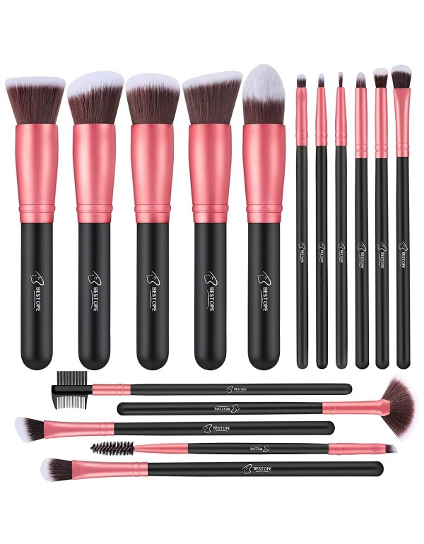 Makeup Brushes Makeup Brush Set - 16 Pcs BESTOPE P...
