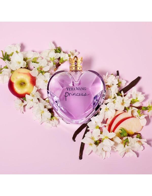 Vera Wang Princess Eau de Toilette Spray for Women, Vanilla, 3.4 Fl Ounce