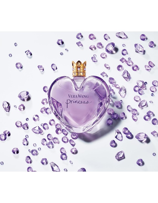 Vera Wang Princess Eau de Toilette Spray for Women, Vanilla, 3.4 Fl Ounce