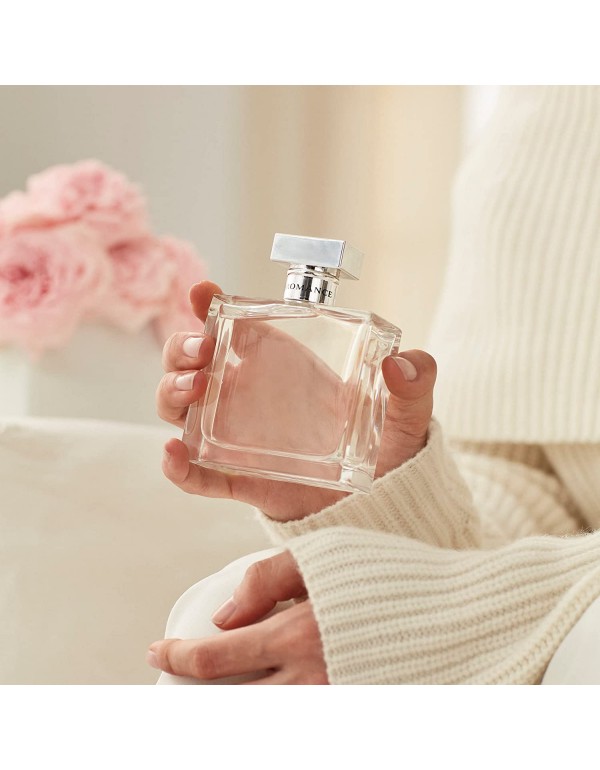 Ralph Lauren - Romance - Eau de Parfum - Women's Perfume - Floral & Woody - With Rose, Jasmine, and Berries - Medium Intensity